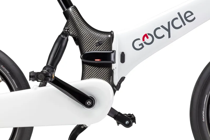Gocycle G4i Electric Folding Bike 2022 in White -6